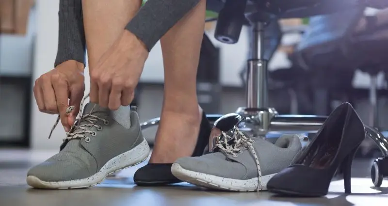 Schuhe wechseln