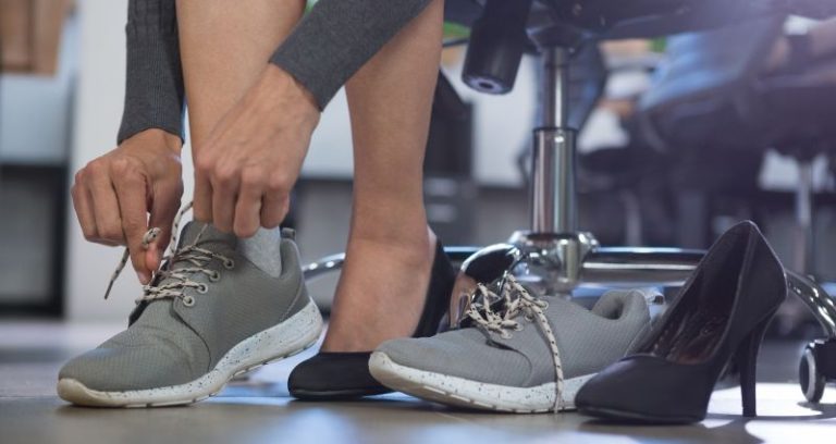 cambiare scarpe