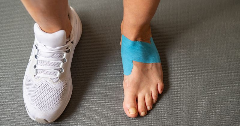 Kinesio Taping per la Fascite Plantare